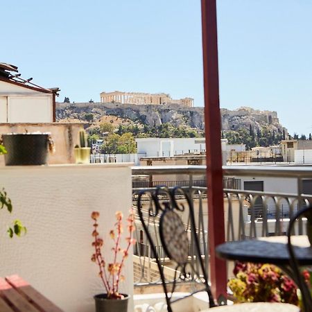 Mosaics Athens Central Studio With Acropolis View Exteriér fotografie